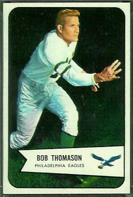 Bobby Thomason 1954 Bowman football card