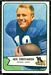 1954 Bowman Jack Christiansen football card
