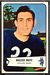 1954 Bowman Wilford White football card