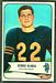 1954 Bowman George Blanda rookie football card