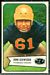 1954 Bowman football card #25: John Schweder