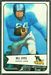 1954 Bowman Bill Stits football card