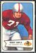1954 Bowman Bob Hantla football card