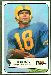 1954 Bowman Tobin Rote football card