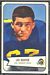 1954 Bowman Les Richter football card