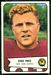 1954 Bowman football card #86: Eddie Price