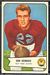 1954 Bowman football card #92: Don Heinrich