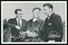 1955 49ers Team Issue football card #33: 49ers Announcers