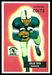 1955 Bowman Zollie Toth football card