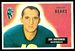 1955 Bowman football card #154: Zeke Bratkowski