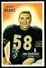 John Kreamcheck - 1955 Bowman football card #76 - click to see large image John Kreamcheck - 1955 Bowman football card #76
