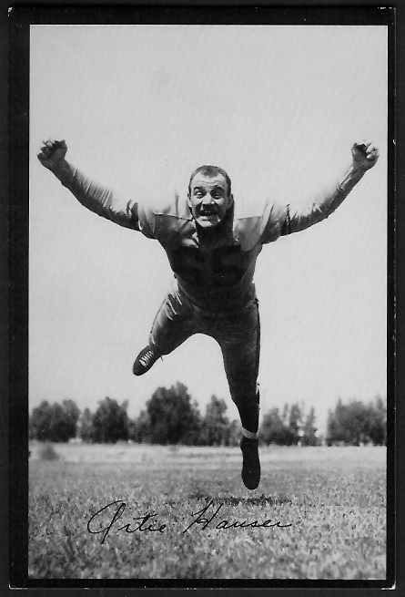 Art Hauser 1955 Los Angeles Rams team issue photo