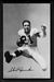 1955 Rams Team Issue Volney Quinlan football card