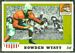 Bowden Wyatt - 1955 Topps All-American football card #77