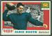 Albie Booth - 1955 Topps All-American football card #86
