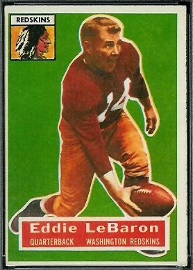 Eddie LeBaron 1956 Topps football card