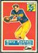 1956 Topps football card #43: Gary Knafelc