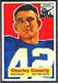 Charley Conerly - 1956 Topps football card #77
