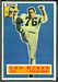 1956 Topps Lou Groza football card