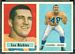 1957 Topps Les Richter football card