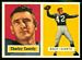 1957 Topps Charley Conerly football card
