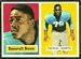 1957 Topps Roosevelt Brown football card