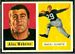 1957 Topps Alex Webster football card