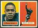 1957 Topps Perry Jeter football card