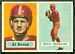 1957 Topps Al Dorow football card