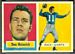 1957 Topps Don Heinrich football card