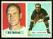 1957 Topps Bill McPeak football card