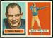 1957 Topps Tobin Rote football card
