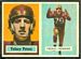 1957 Topps Volney Peters football card