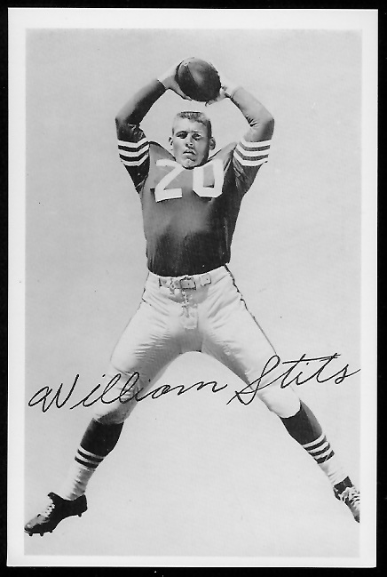 1958 49ers Team Issue Photo of Bill Stits