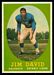 Jim David - 1958 Topps football card #13 - click to see large image Jim David - 1958 Topps football card #13