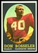 1958 Topps Don Bosseler football card