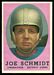1958 Topps Joe Schmidt football card