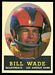 1958 Topps Bill Wade football card