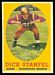 1958 Topps football card #39: Dick Stanfel