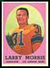 1958 Topps football card #50: Larry Morris