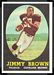 Jim Brown - 1958 Topps football card #62 - click to see large image Jim Brown - 1958 Topps football card #62