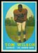 1958 Topps Tom Wilson football card