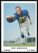 1959 Bell Brand Rams Don Burroughs football card