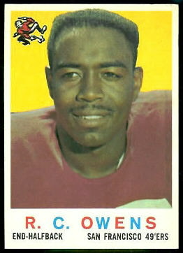 R.C. Owens 1959 Topps football card