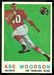 1959 Topps football card #102: Abe Woodson