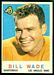 1959 Topps football card #110: Bill Wade