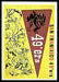 49ers Pennant - 1959 Topps football card #111