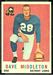 1959 Topps football card #113: Dave Middleton