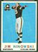 1959 Topps football card #125: Jim Ninowski