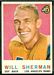 1959 Topps football card #127: Will Sherman